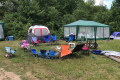 Beach camping